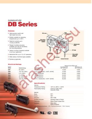 DB1C-A1AA datasheet  